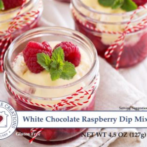 White Chocolate Raspberry Dip Mix