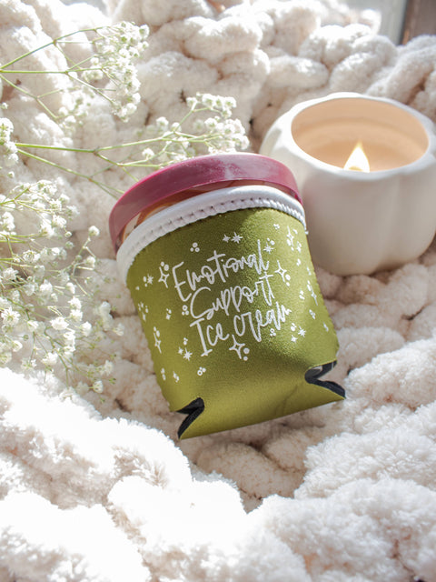 Emotional Support Ice Cream Pint Sleeve