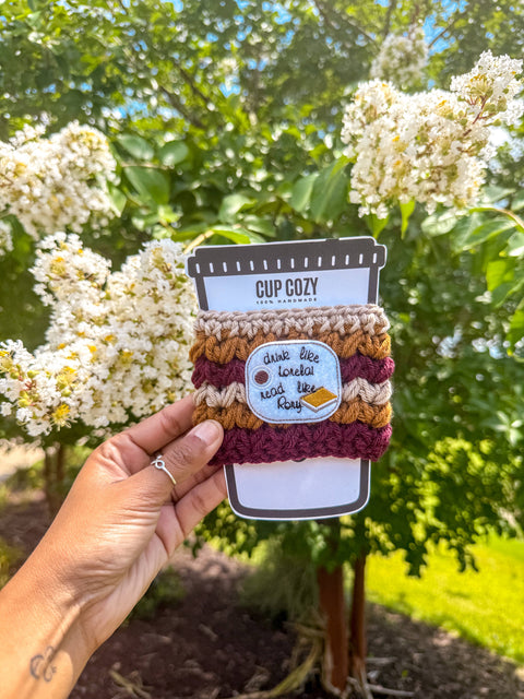 Drink like Lorelai Read Like Rory Cup Cozy