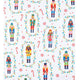 Nutcrackers w/Pom Pom Kitchen Towel