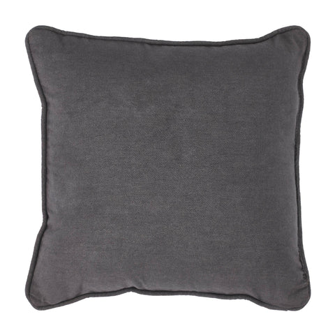 Snowflakes Grey Woolen Felt Pillow