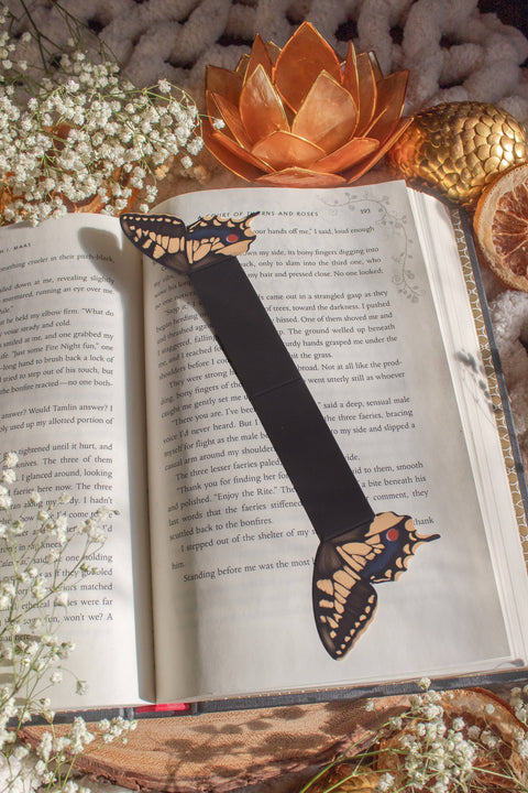 Swallowtail Butterfly Wings Bookmark 3D