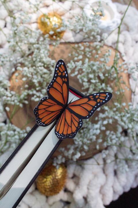 Monarch Butterfly Wings Bookmark 3D