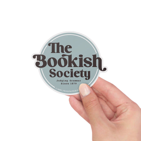 Bookish Society Vinyl Sticker