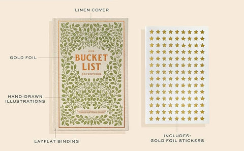 Our Bucket List Adventures: A Guided Journal for Couples