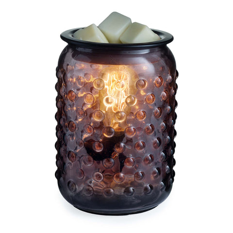 Smokey Hobnail Vintage Bulb Wax Warmer