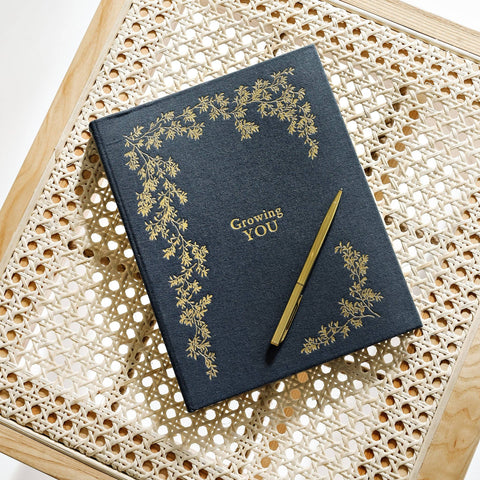 Growing You: Pregnancy Guided Journal and Keepsake Book