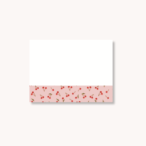Tiny Cherries Sticky Notepad