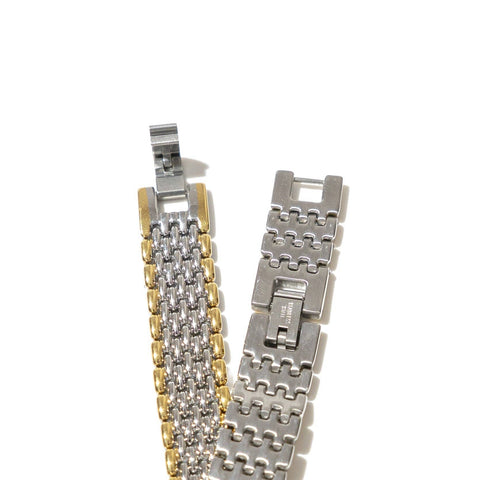 Chunky Two-Tone Watch Bracelet | Waterproof