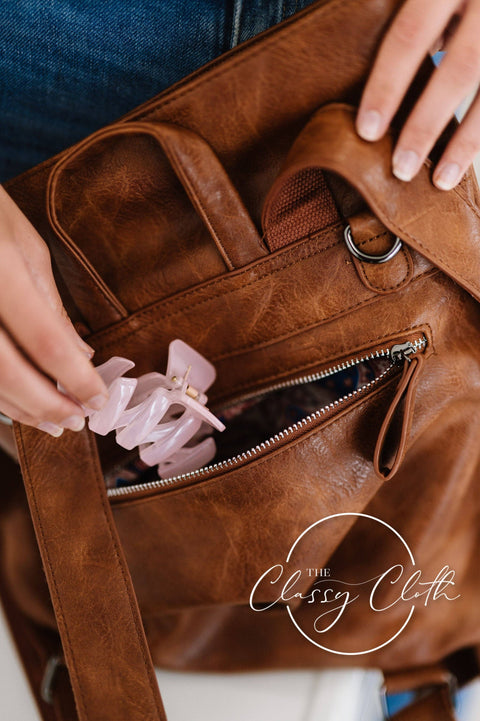 Frankie Fold Over Backpack