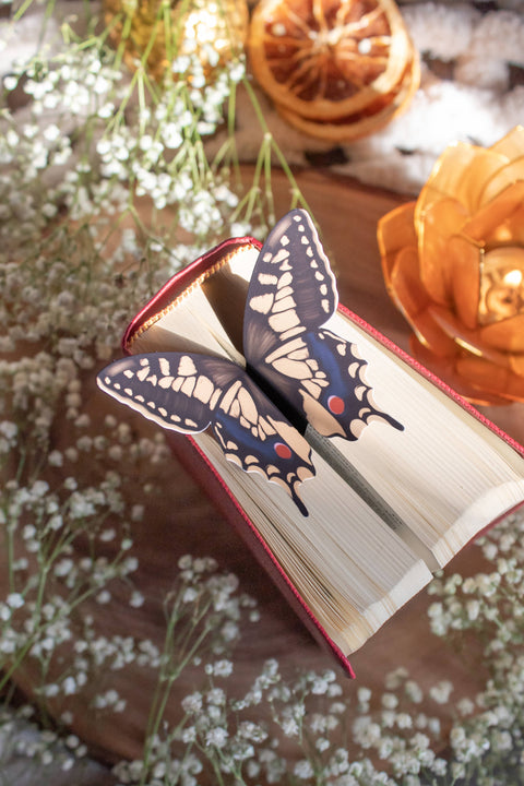 Swallowtail Butterfly Wings Bookmark 3D