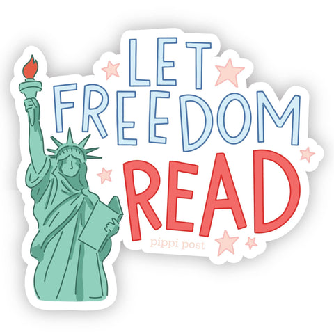 Let Freedom Read Decal Sticker