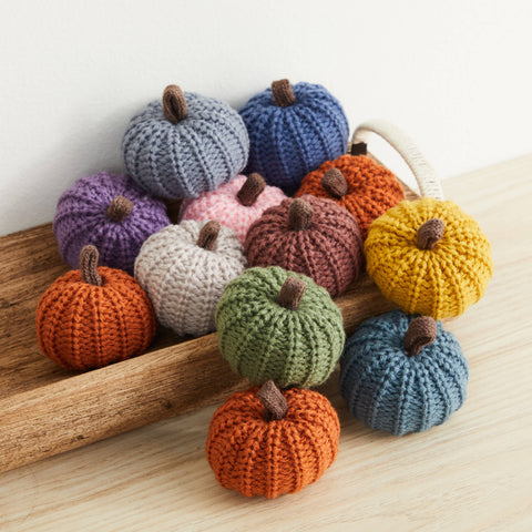 Knit Baby Pumpkins