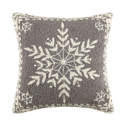 Winter Snow Hook Pillow