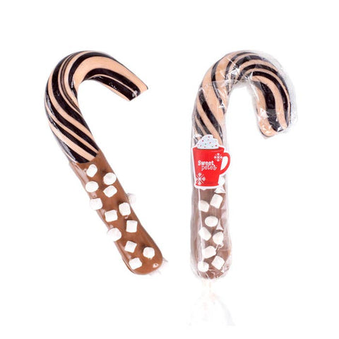Hot Cocoa Chocolate Dipped Candy Canes